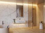 Aximer Decorative Accent Wall Porcelain Slab - Invisible Gold