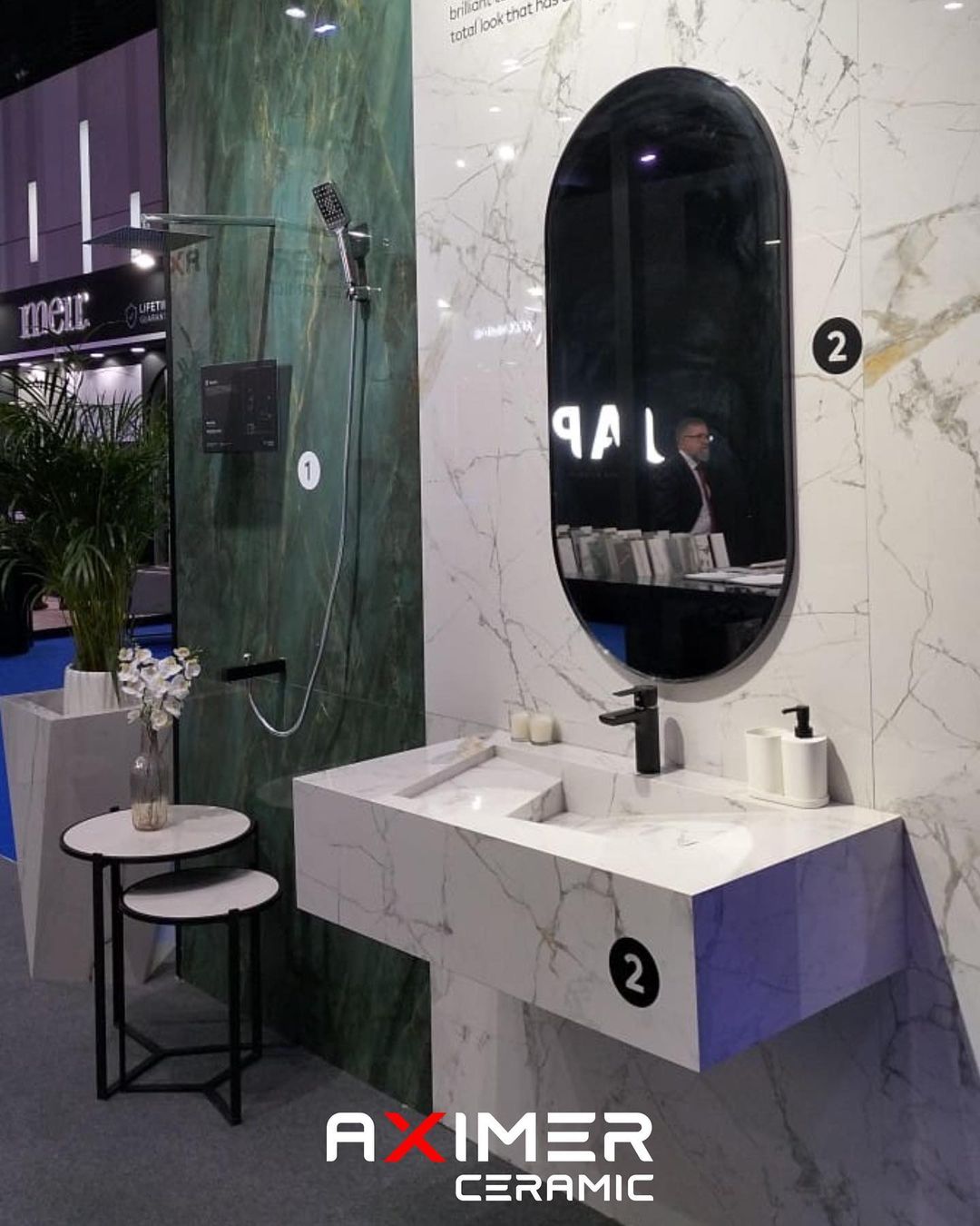 Aximer Ceramic at Big 5 Construction Event, Dubai, UAE