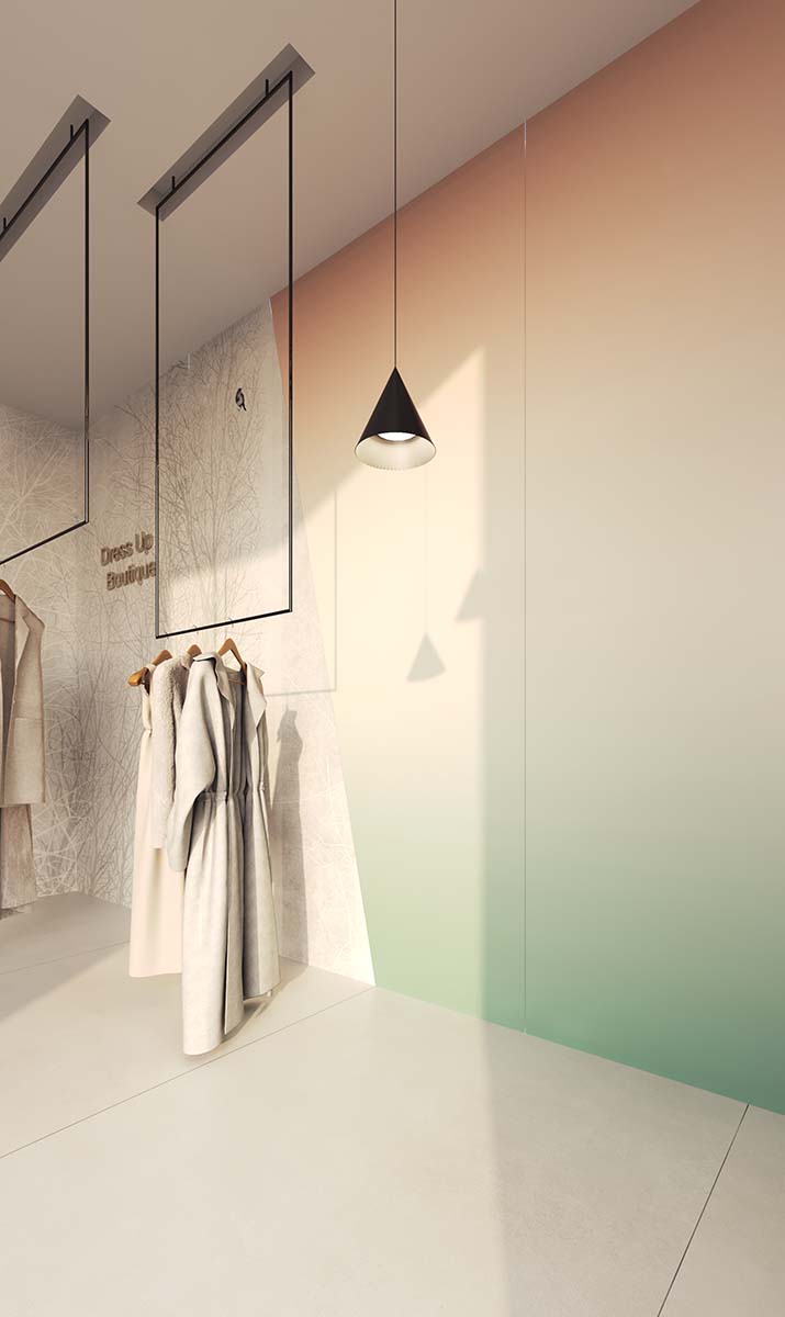 Aximer Porcelain Stoneware Product for Decorative Accent Walls for the UAE Tile Market, Harmony Ocean