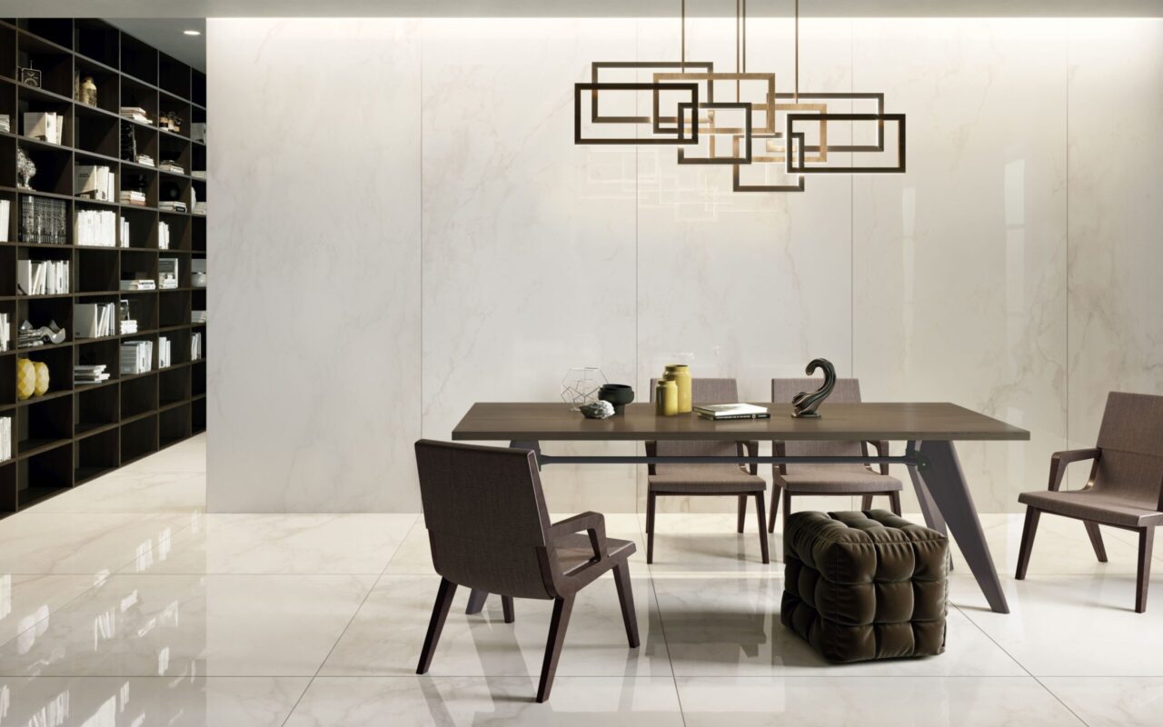 Aximer Stoneware, Porcelain Slab, Pure White, Dubai, UAE