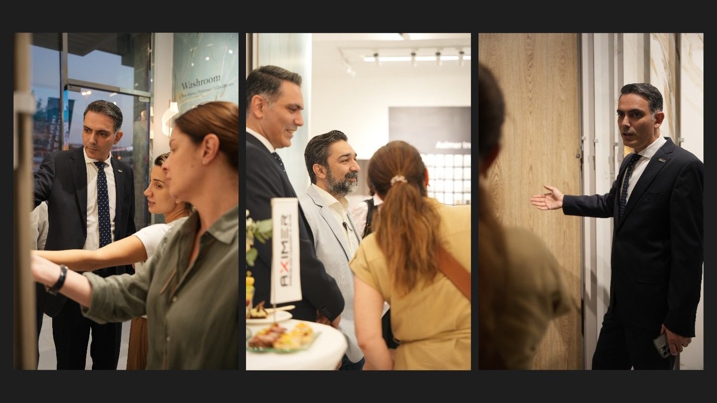 Aximer Unveils Two Porcelain Tile Collections at Dubai Showroom Expansion 3