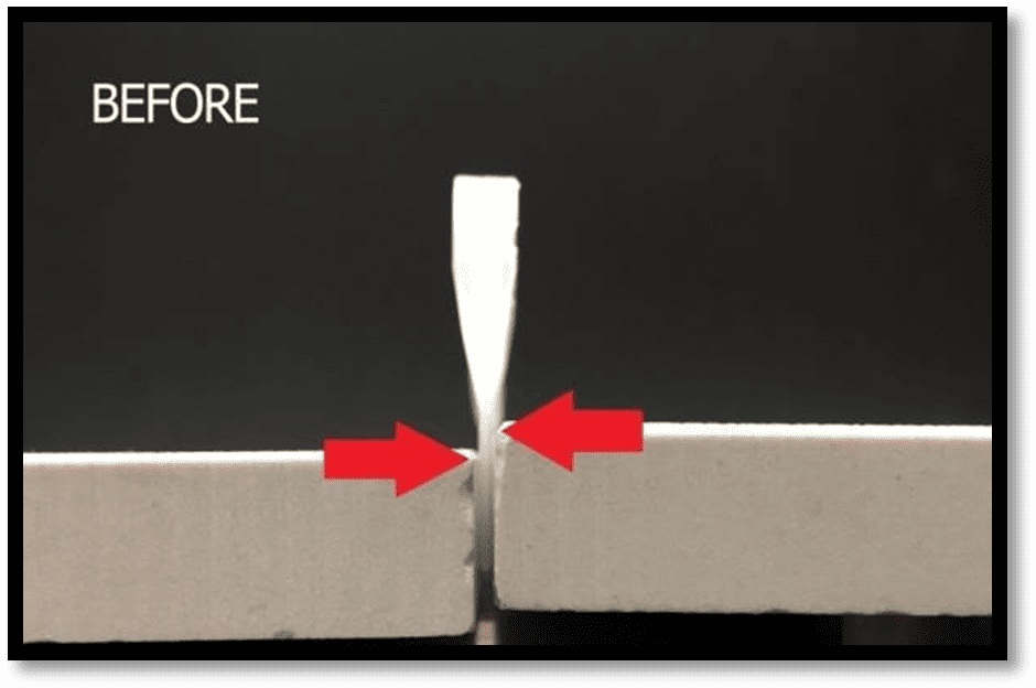 Ceramic Tile Leveling System (Before)