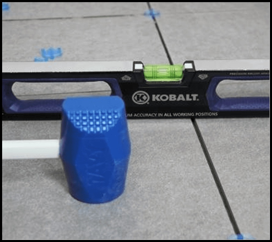 Ceramic Tile Leveling System_Adjusting Rubber Hammer