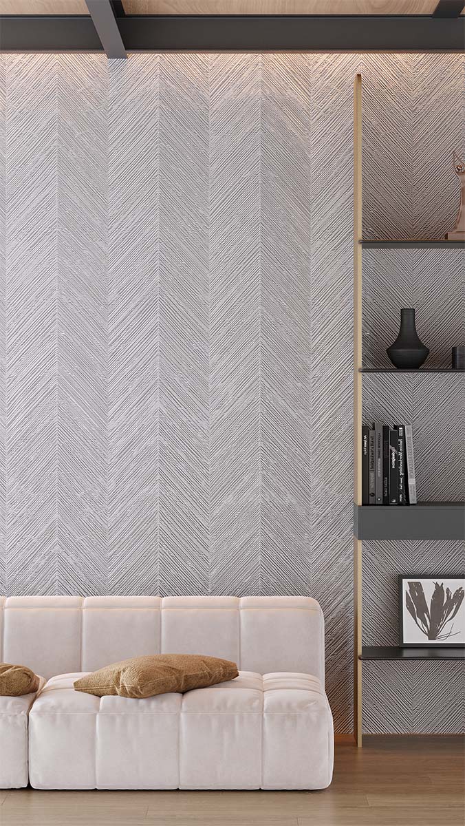 Graphite Mountain, porcelain slab, matte, stone-look, 120x280cm, 9mm, grey color, perfect for walls, supplied by Aximer for the UAE tile market