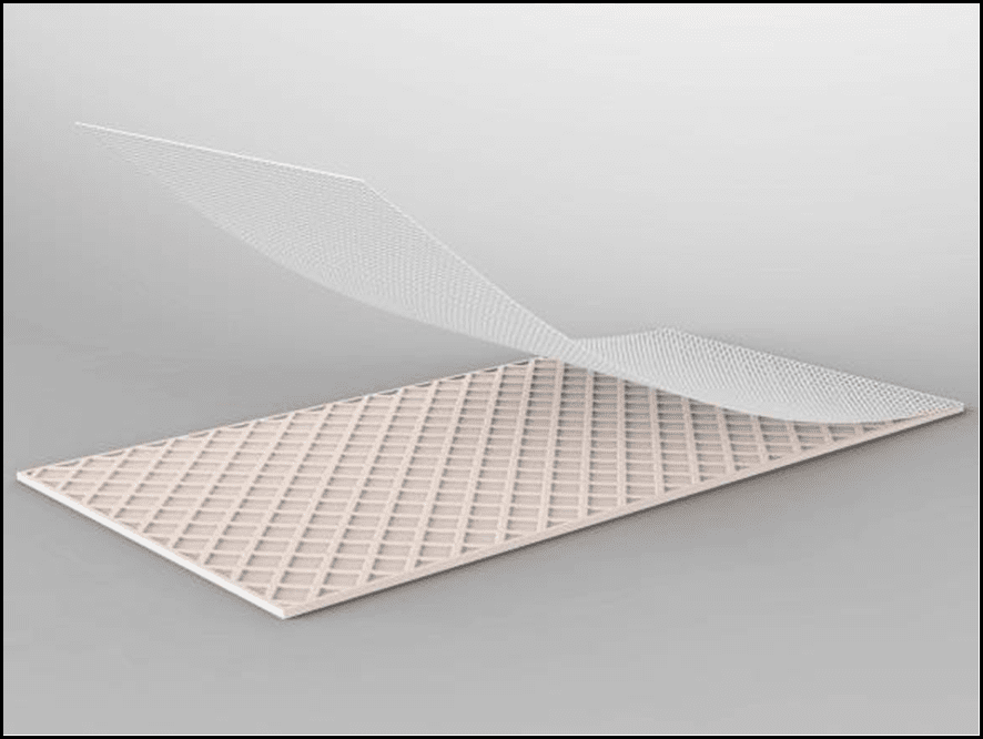 Invisible mechanical fixing system with anchor stages 5