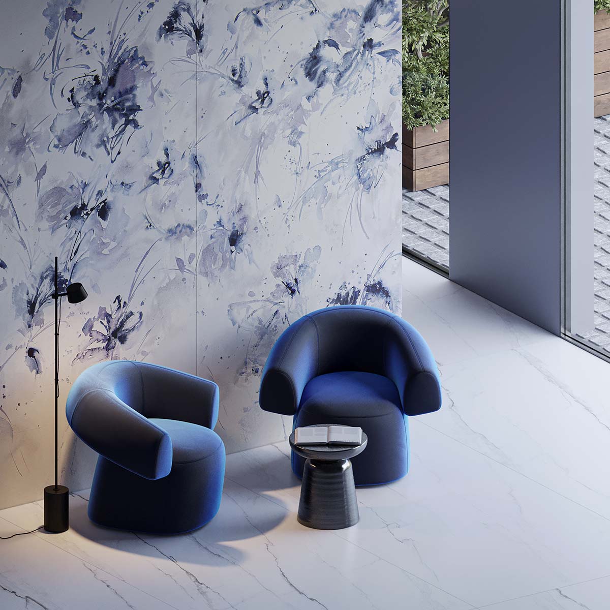 Porcelain Tile, Decorative, Accent Wall, Bathroom, Livia, Aximer Stoneware, Dubai UAE