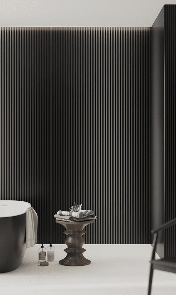 Porcelain Tile, Decorative, Accent Wall, Bathroom, Tempo, Aximer Stoneware, Dubai UAE