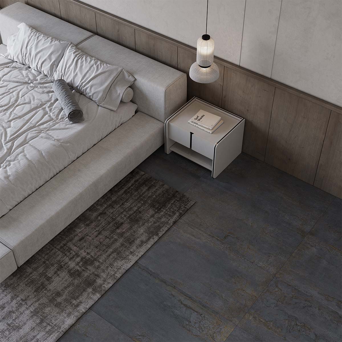 Porcelain Tile, Matte, Bedroom, The REFLECTION PINE, Floor and Wall, Aximer Stoneware, Dubai, UAE