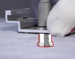 Preparation of ceramic panel 1